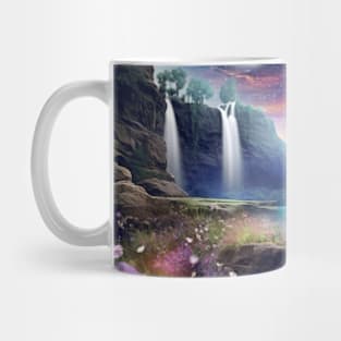 Landscape Magical Dimension Fantastic Planet Surrealist Mug